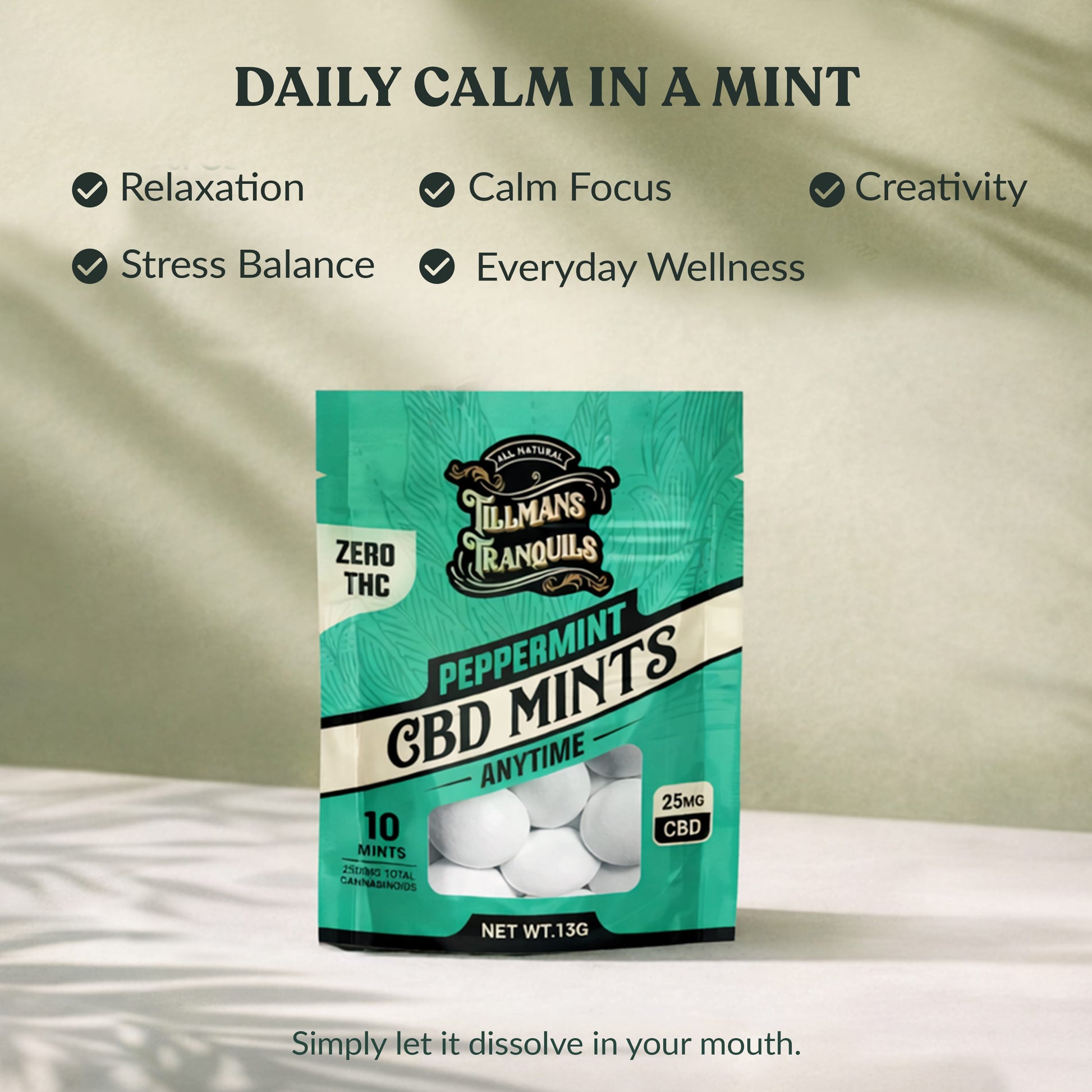 cbd mints no thc peppermint