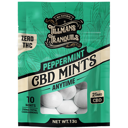 peppermint cbd mints