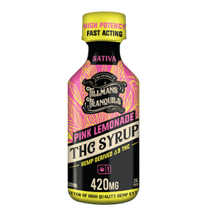 variable THC Syrup Pink Lemonade - 420mg Delta 9