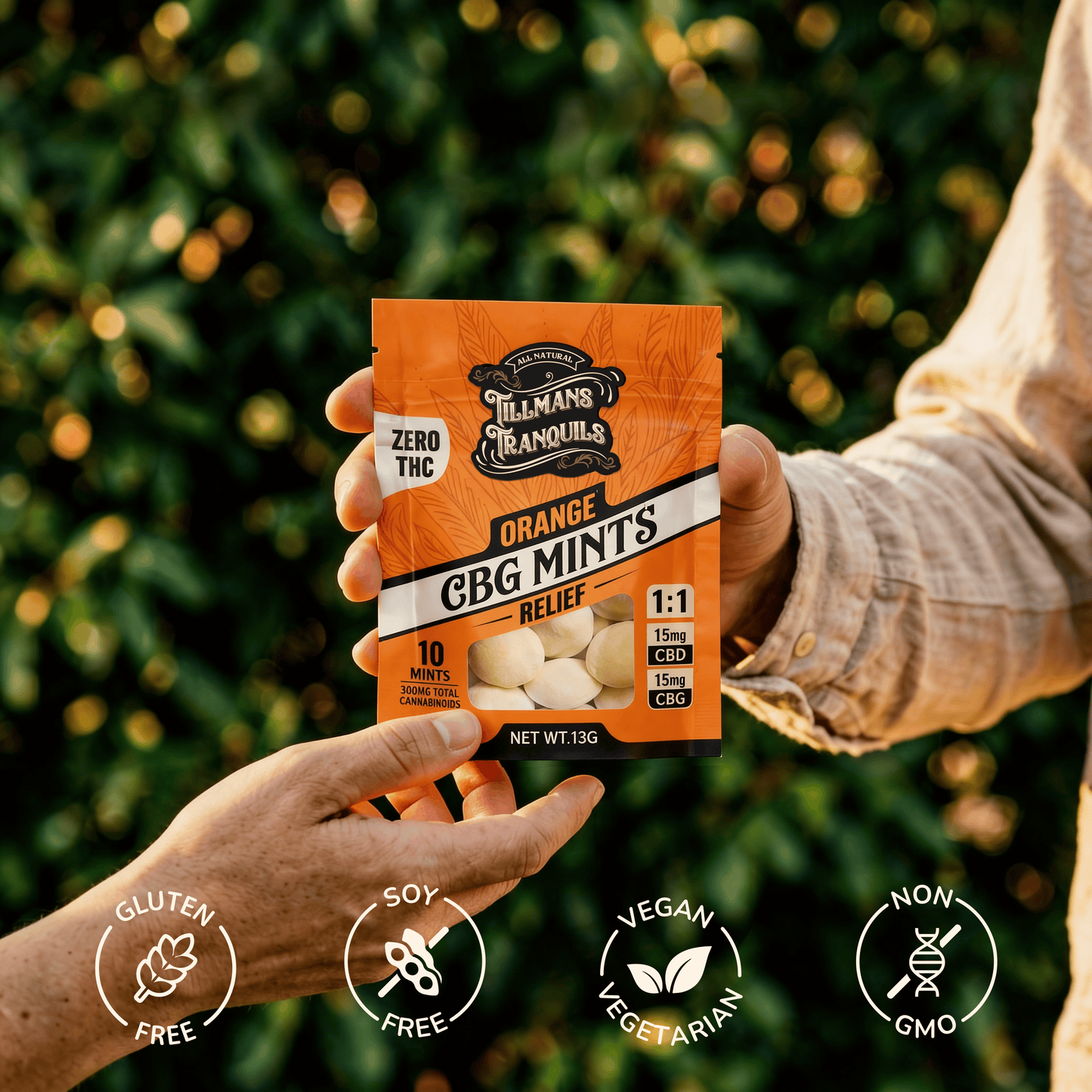 CBG Relief Mints - No THC