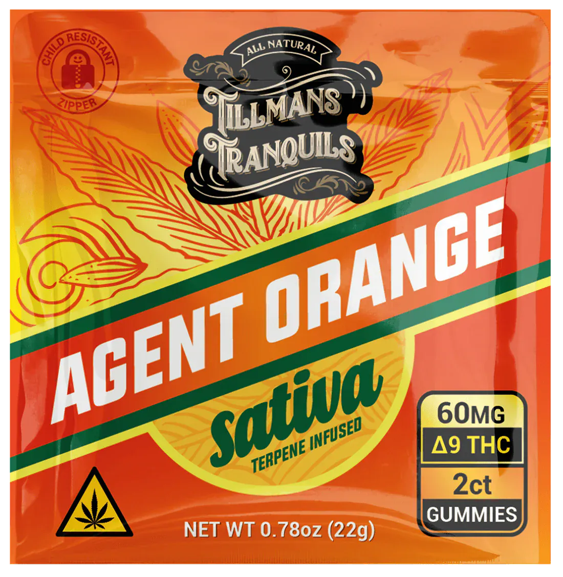 Tillmans 60mg THC Gummy 2 Pack