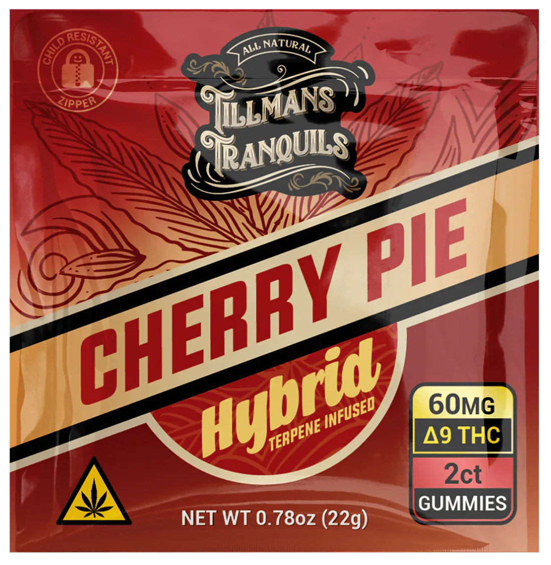 Tillmans 60mg THC Gummy 2 Pack