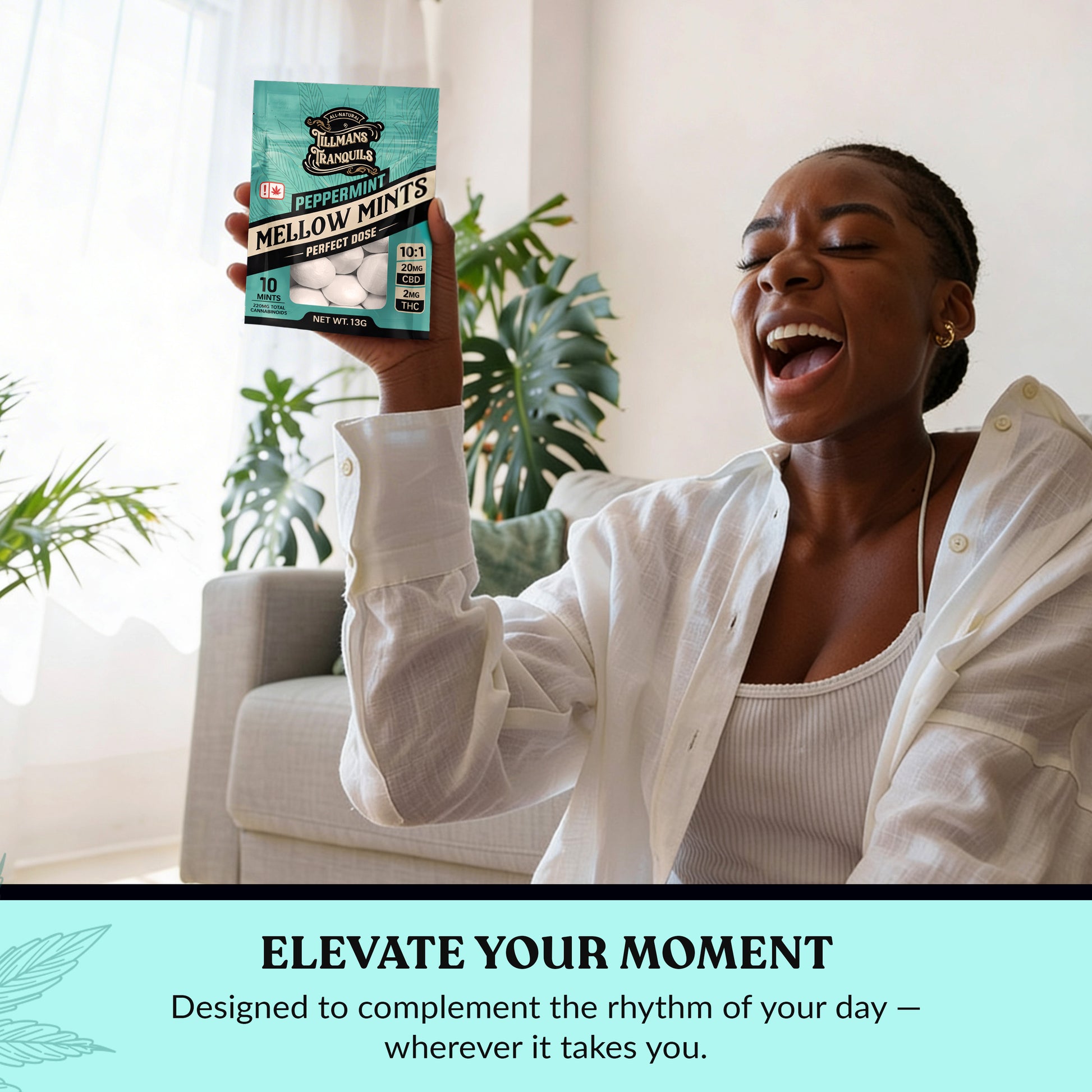tillmans tranquils low dose peppermint thc mints