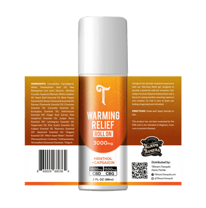 variable CBD Roll On + CBG - Muscle Relief Warming Gel
