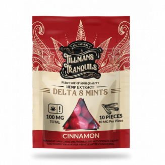 delta 8 edibles - 10 cinnamon mints