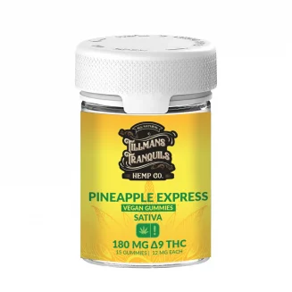 pineapple express gummies delta 9 thc infused with sativa terpenes